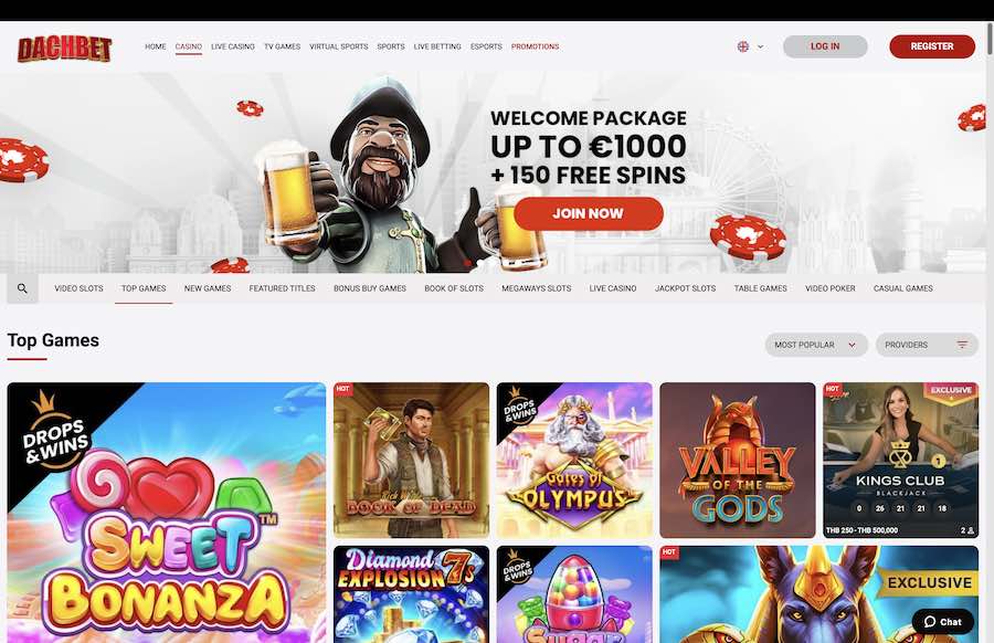 Dachbet casino bonus