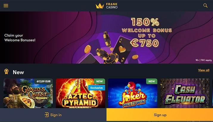 Online casino frank