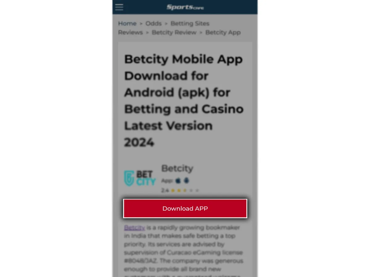 Betcity app