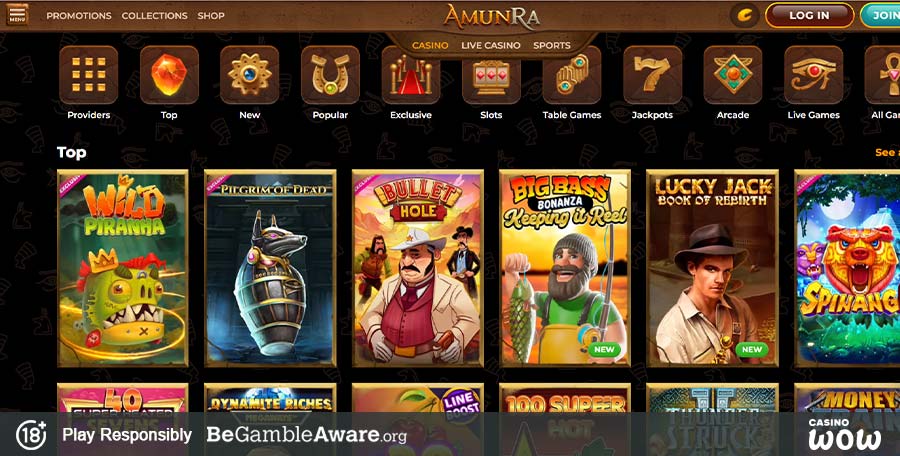 Amunra online casino