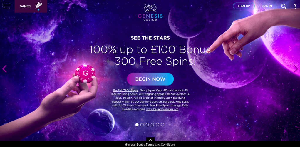 Genesis casino bonus