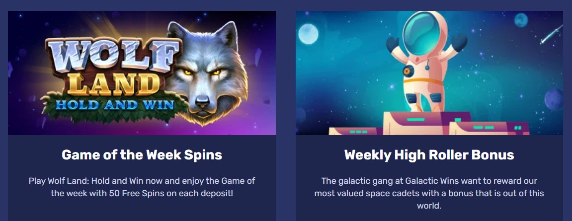 Galactic wins bonus