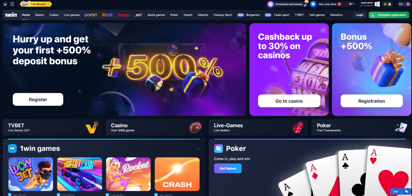 1win casino